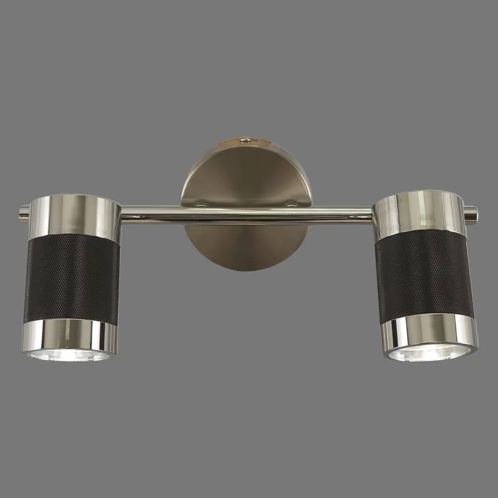Спот Канна 2xGU10x50 Вт IP44 цвет чёрный/хром 82035163 STLM-2177241 TDM ELECTRIC  - Вид №2