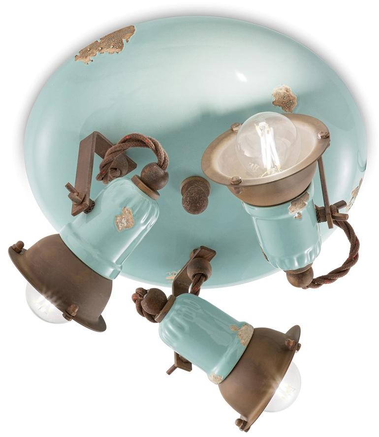 FERROLUCE Круглый керамический прожектор с несколькими регулировками Loft C1678-/1 - c1679-/1 - Вид №2