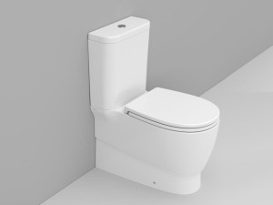 Керамический цельный туалет