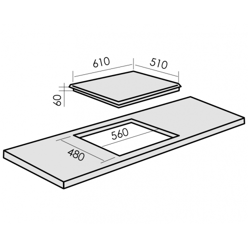 8167761 Газовая варочная поверхность MBS PG-603IV STDN-0060912 - Вид №6