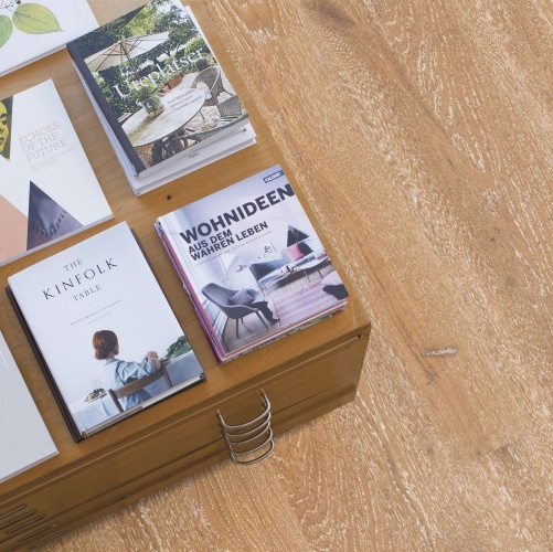 Массивная доска Boen Solid Plank Stonewed Old Grey Дуб Натур с брашью (Текстурированная) 800-2220х137 мм OGCA4KWD - Вид №5