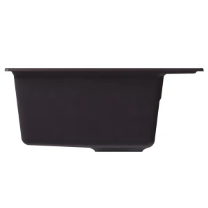 91577461 Врезная мойка Mixline ML-GM28 New 42x45x19 см искусственный камень цвет шоколадно-коричневый STLM-1542627