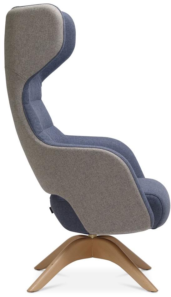 Sinetica Вращающееся кресло на козелке из ткани с подлокотниками Captain sun-id-1350845 - Вид №1