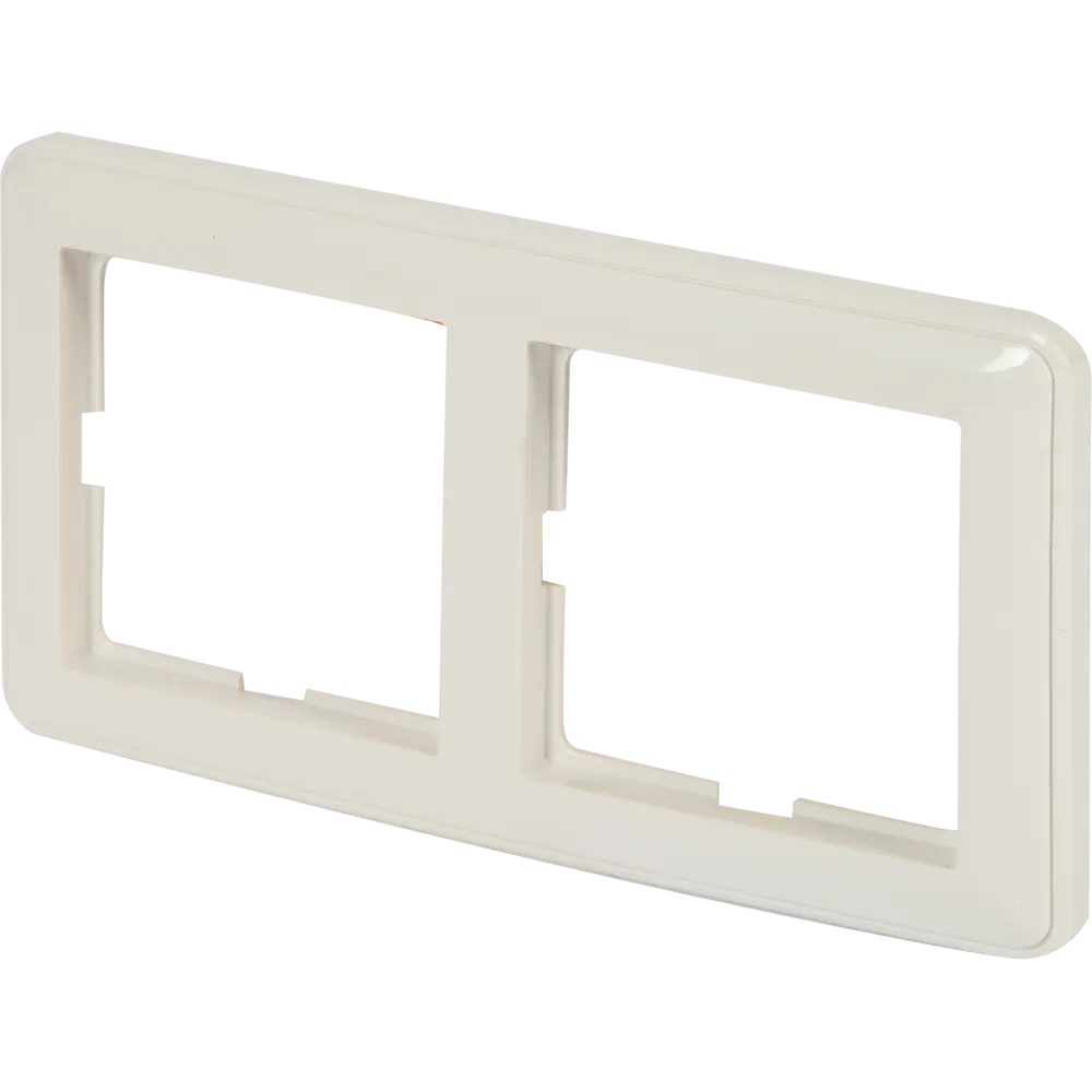 Двухместная рамка SYSTEME ELECTRIC W59 для розеток и выключателей 18799164 STLM-0012742 - Вид №1