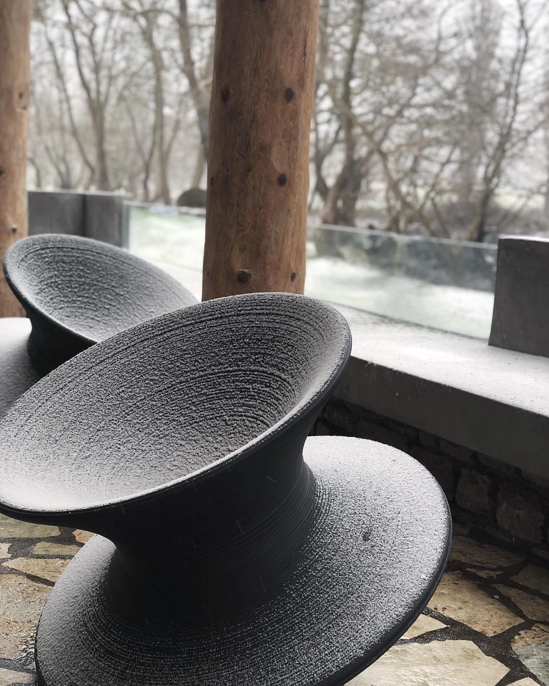 Magis Spun SD660 Стул вращающийся из полиэтилена. Цвет: Серый антрацит 1428 C SD660.1428C - Вид №4