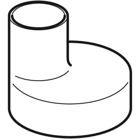 368.566.16.1 Переход эксцентриковый Geberit PE, короткий Geberit  - Вид №1