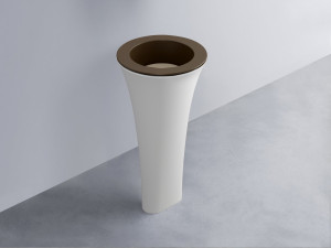 AMLA45-CA+AMPILT-AV+AMCOLT-BL Раковина Amedeo Tondo отдельностоящая cielo Enjoy + Amedeo