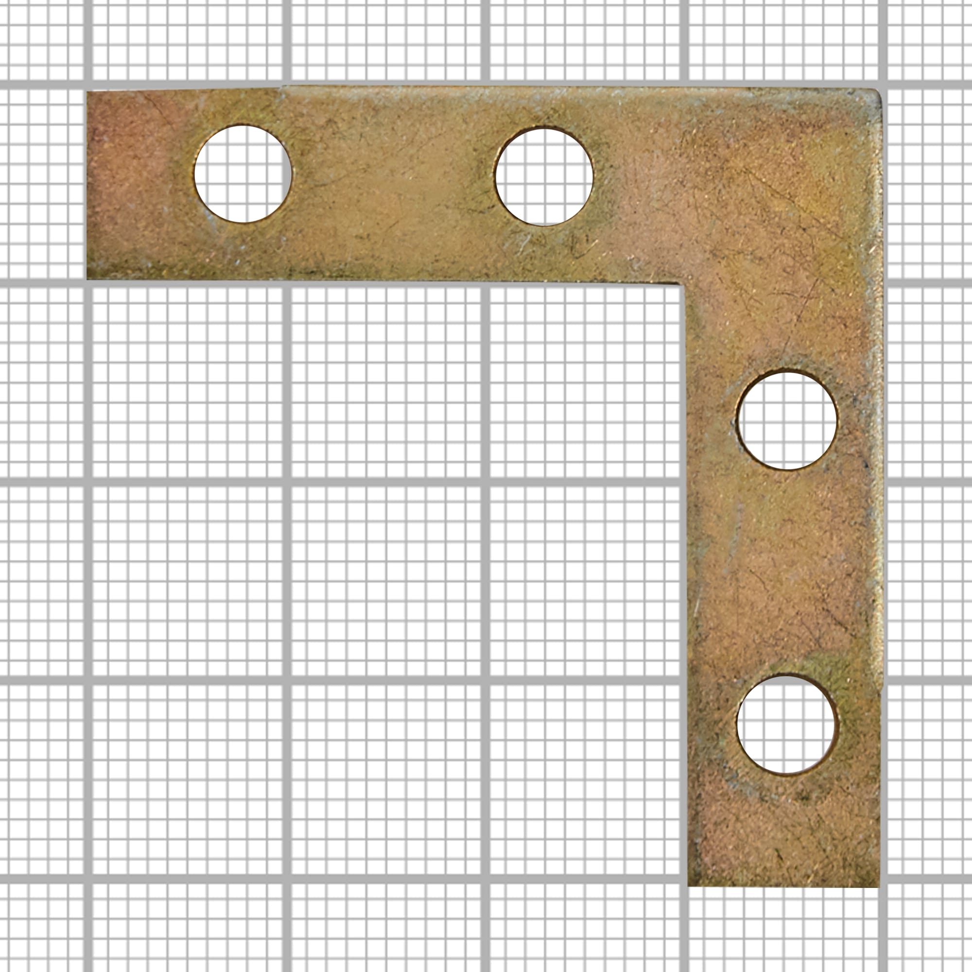 84857919 Уголок оконный 40х40х10х1,8 желтый оцинкованный Santreyd  - Вид №2