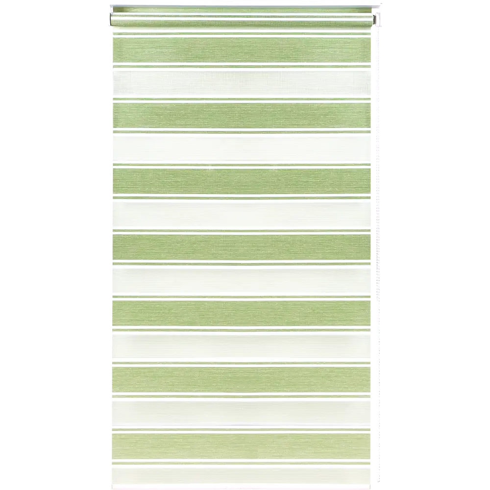 Штора рулонная день-ночь Дэли 180x175 см салатовая MIAMOZA STLM-2025521 - Вид №1