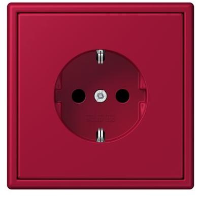 JUNG Пластиковая электрическая розетка Ls 990 les couleurs® le corbusier sun-id-1370154 - Вид №44