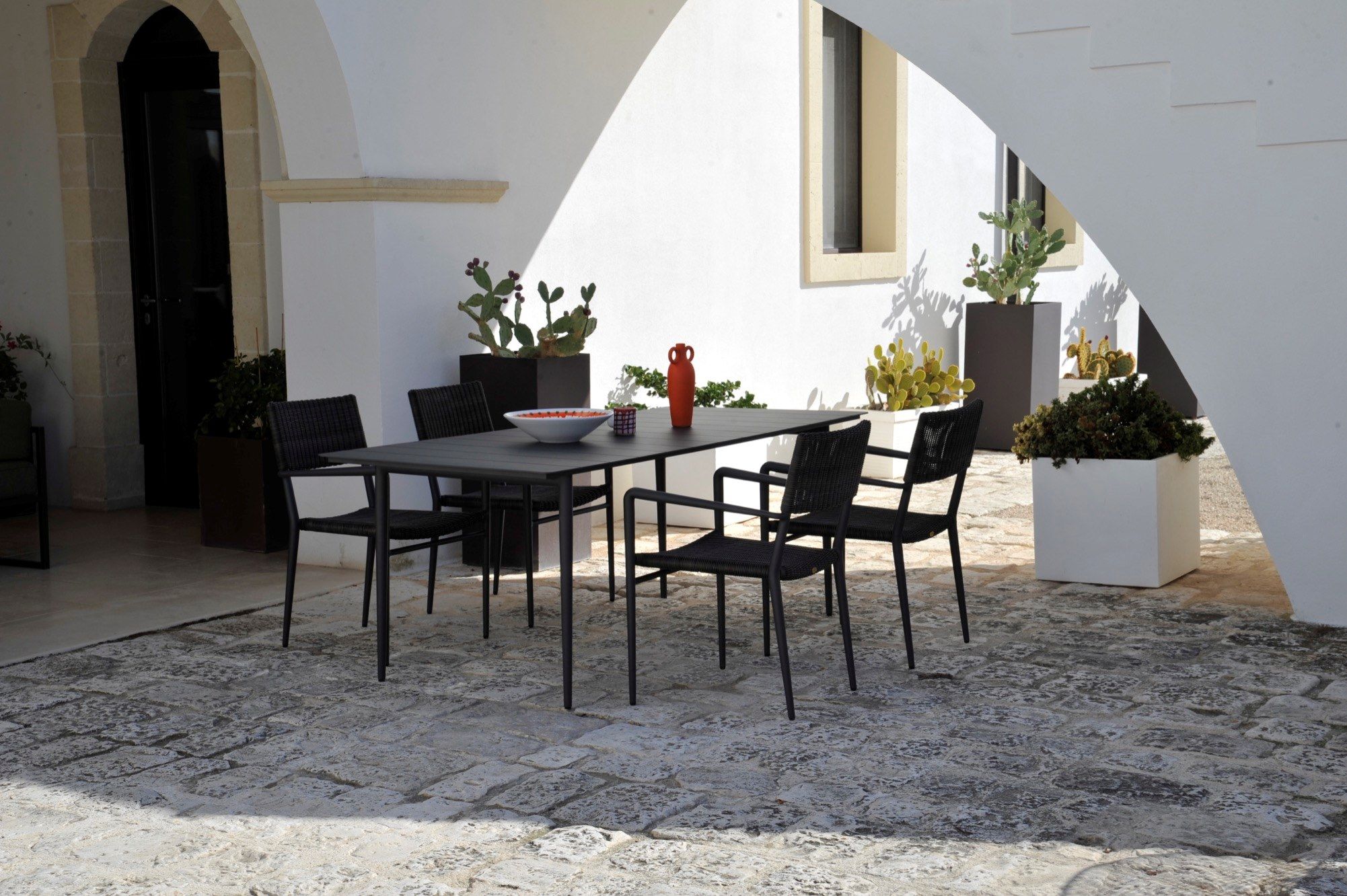 Штабелируемый стул WaProLace® с подлокотниками Unopiù EXPERIENCE ARCH-00029659 - Вид №3