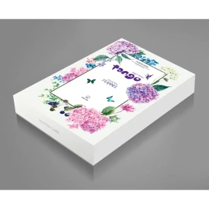 92057328 Комплект постельного белья Tango Flannel фланель евро наволочки 50 x 70- 2 шт цвет розовый, темно-серый, светло-бежевый STLM-1405215