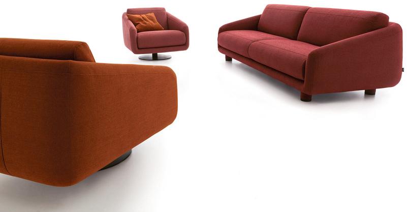 Ditre Italia 3-х местный тканевый диван по контракту Class sun-id-1453221 - Вид №2