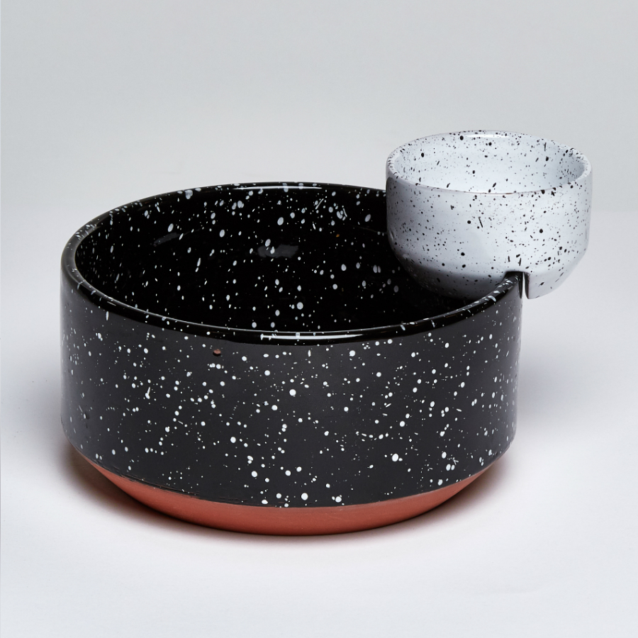 DYECLIBSB Чаша сервировочная eclipse для снеков и соуса Doiy 