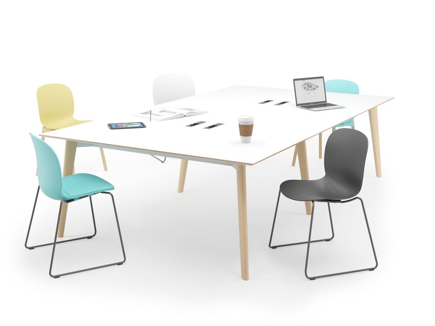 Прямоугольный стол для совещаний FURNIKO Тундра ARCH-00061272