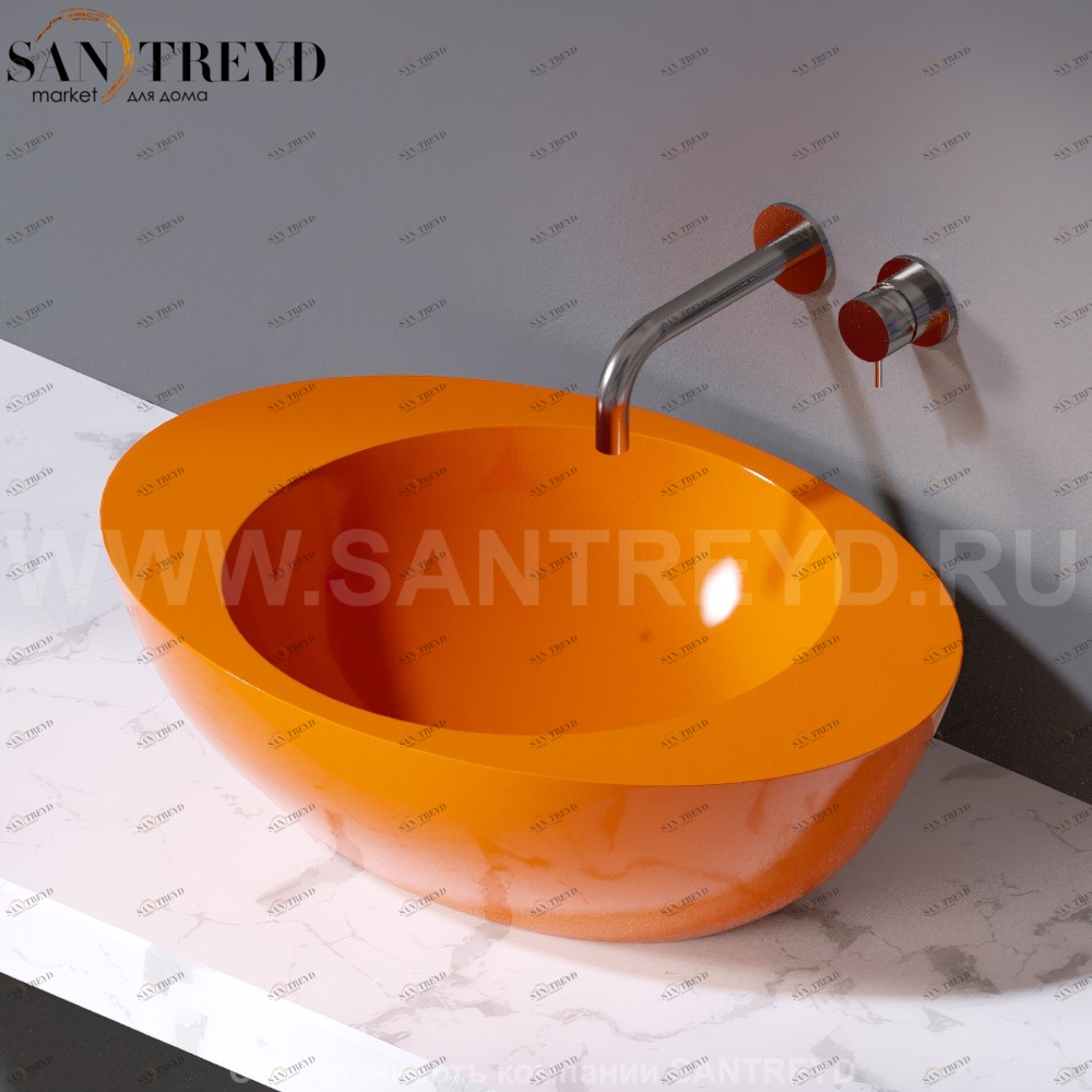 L269.114 Накладная раковина на столешницу  овальная A. e T. Italia ACCENT AeT ITALIA