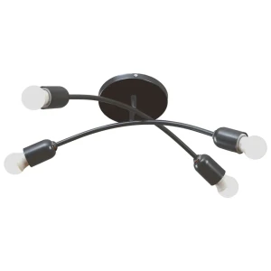 Люстра потолочная Светус Офелия 638 4хЕ27 15 м² цвет черный