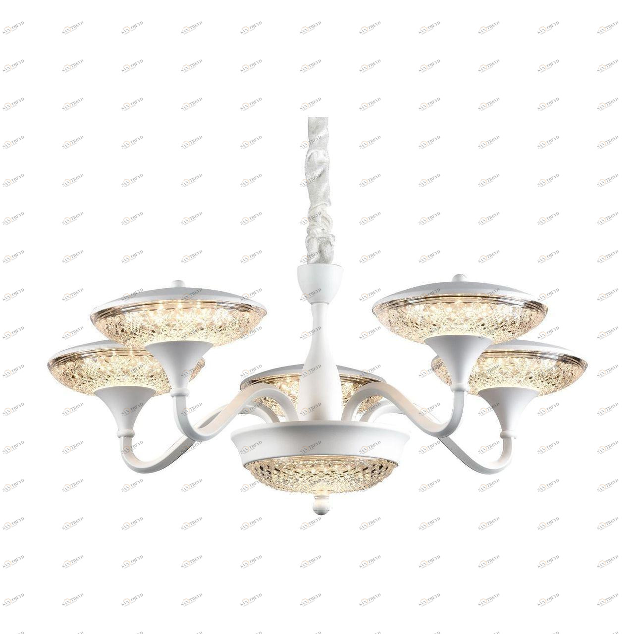 Подвесная светодиодная люстра Arte Lamp A5168LM-5WH ARTE LAMP ДИЗАЙНЕРСКИЕ 187701 Белый 