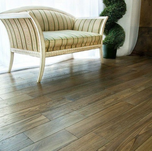 Массивная доска Ashton Модена Дуб Натур (Гладкая) 910х123 мм 1000300014 - Вид №3