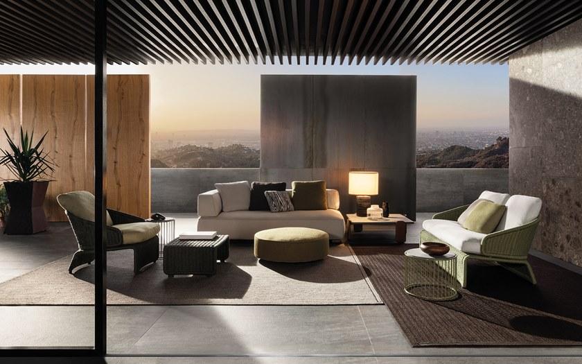 Minotti Садовый диван из модульной ткани Florida sun-id-1475610 - Вид №12