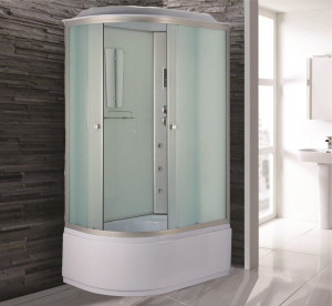 Душевая кабина NG- 3320-14R (1200х800х2150) высокий поддон(45см) стекло МАТОВОЕ