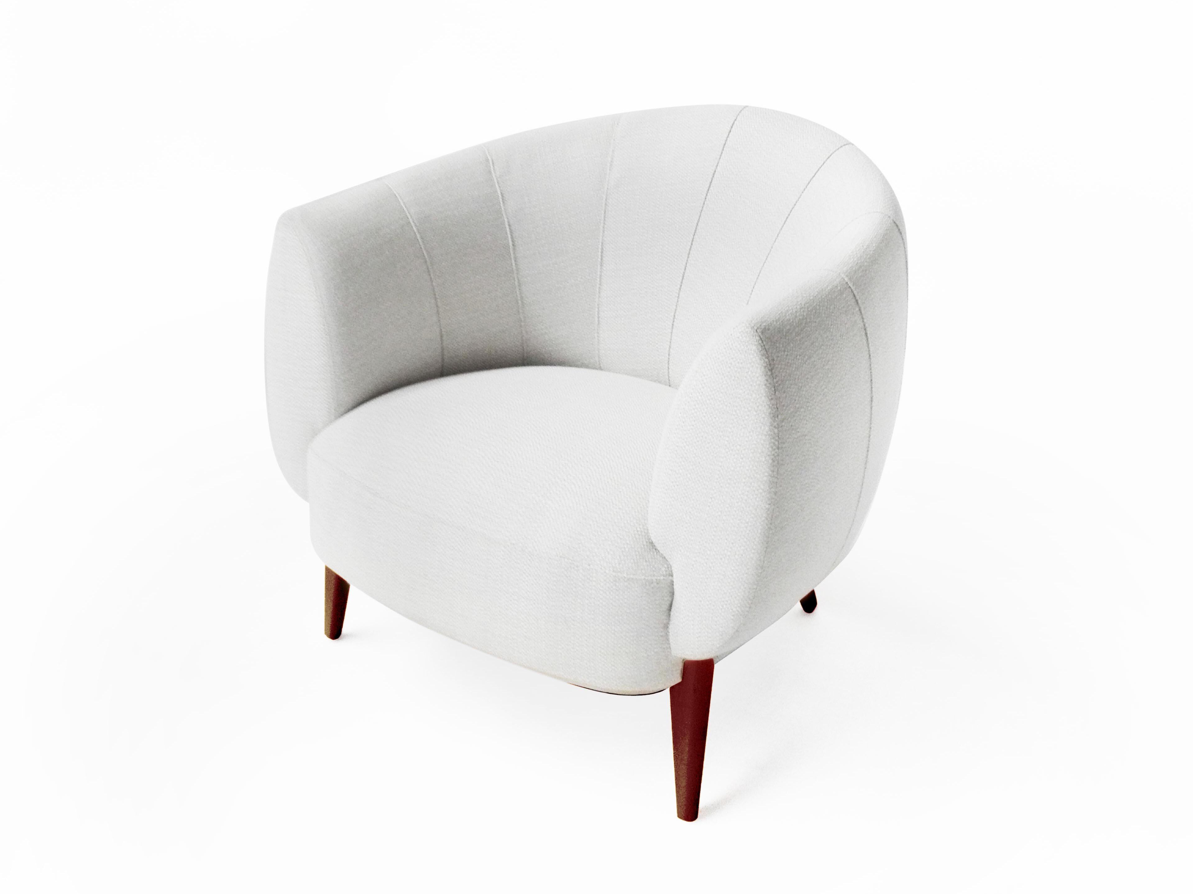 Тканевое кресло с подлокотниками Biobject SWAN ARCH-00117353 - Вид №1