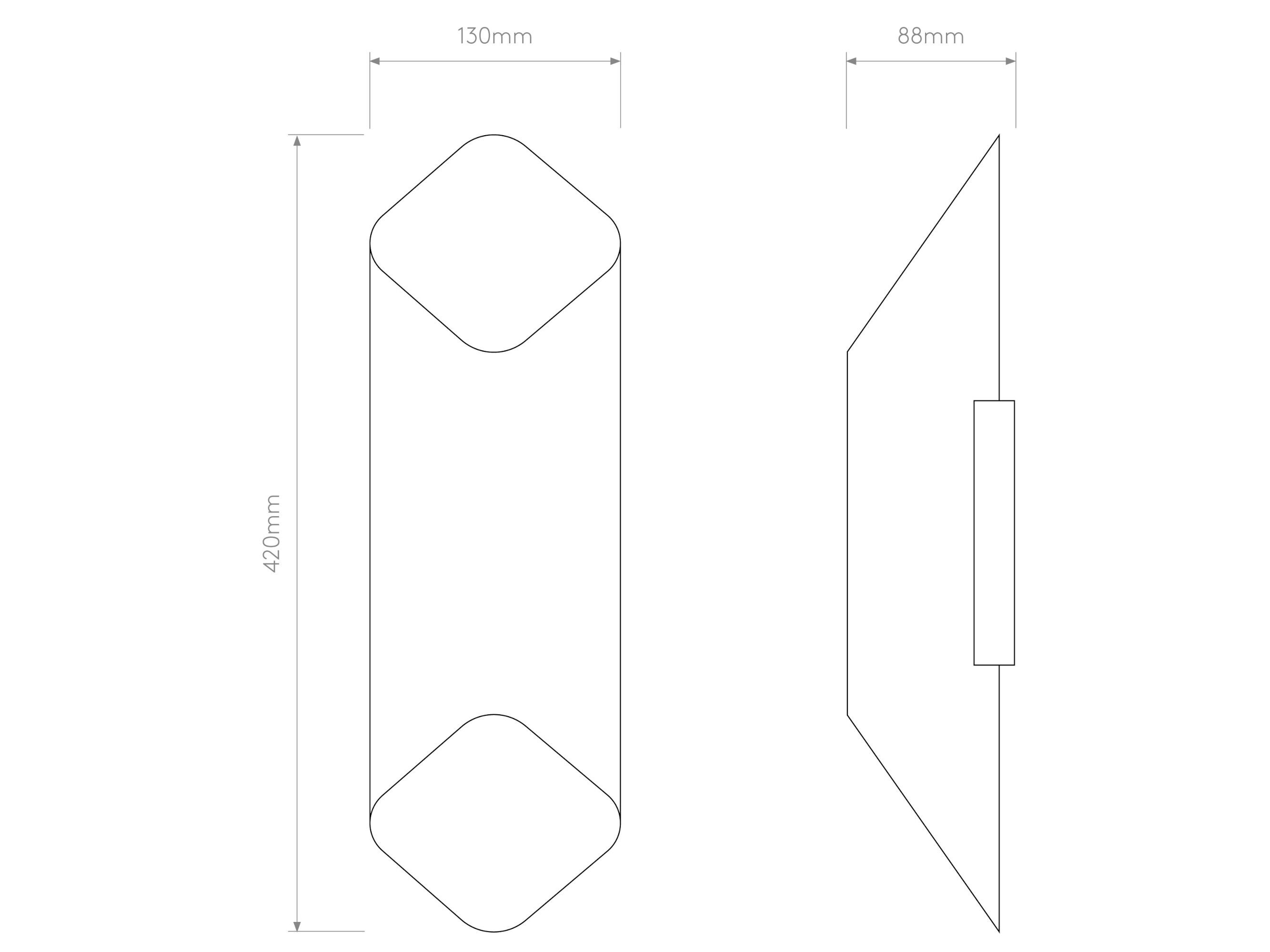 Алюминиевый светодиодный настенный светильник Astro Lighting AKO 420 ARCH-00023292 - Вид №12