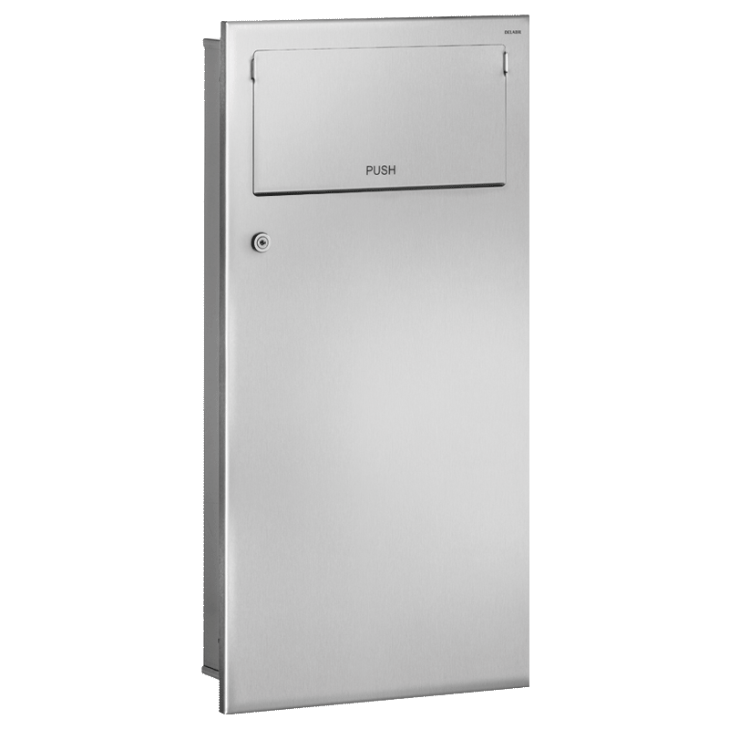 510713S Встраиваемая мусорная корзина с трапом DELABIE 