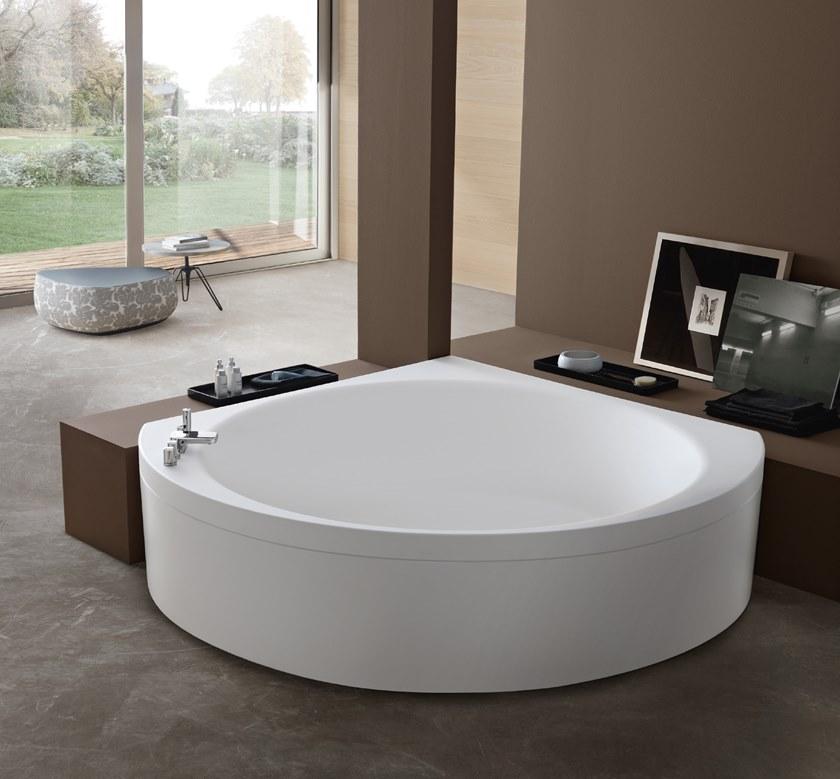 Gruppo Treesse Угловая гидромассажная ванна с хромотерапией Grandi vasche sun-id-1456023 - Вид №1