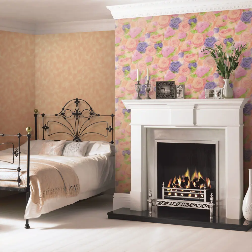 Обои флизелиновые 1.06х10 м фон оранжевый ER 3565-6 Erismann STLM-2049701 - Вид №2