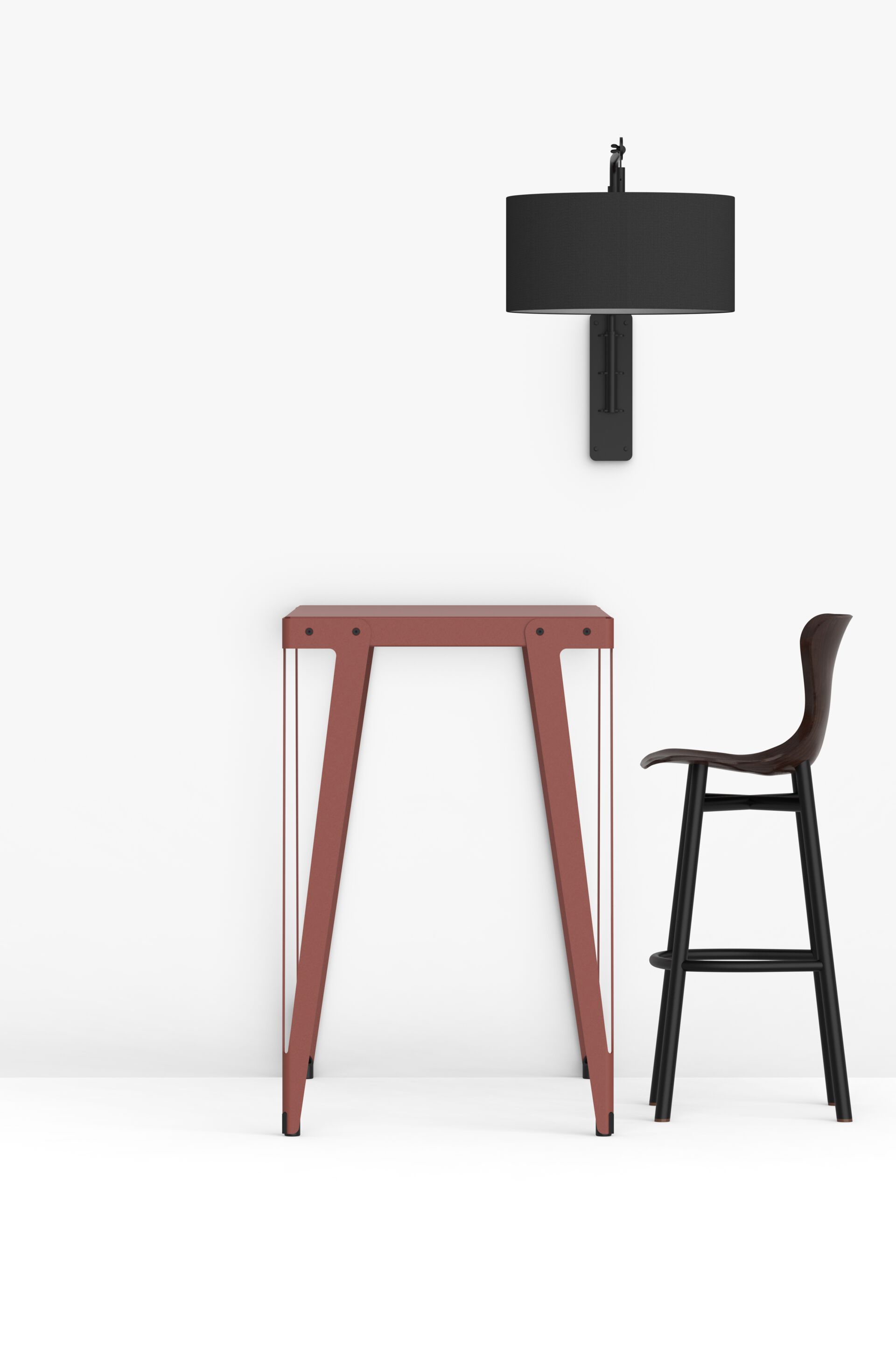 Высокий квадратный стол из стали с порошковым покрытием FUNCTIONALS Lloyd ARCH-00038922 - Вид №4