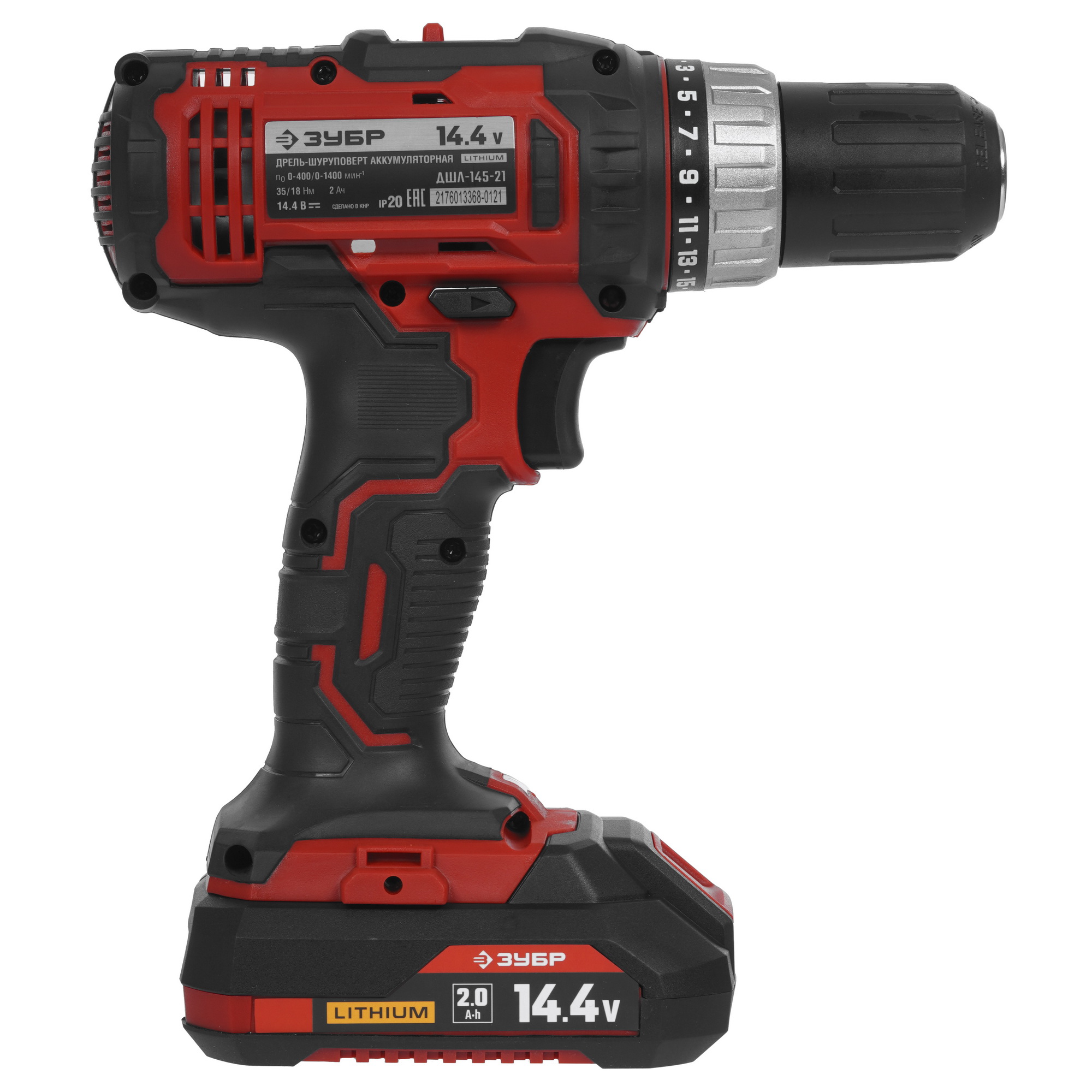 Дрель-шуруповерт Зубр ДШЛ-145-21 9909103 STDN-0028859 - Вид №1
