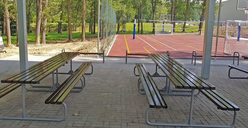 ENCHO ENCHEV - ETE Стол для пикника из металла и дерева со встроенными скамейками  113  - Вид №3