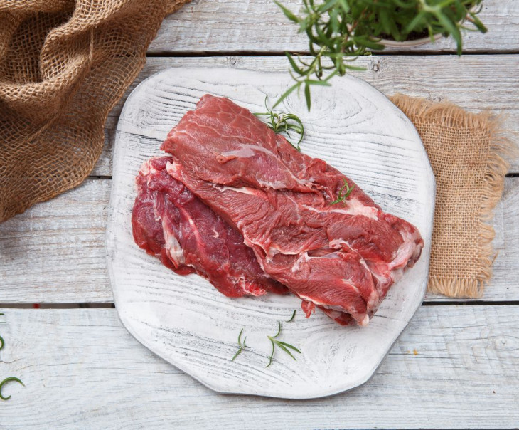 6969 Лопатка свиная без кости из Венгерской Мангалицы Вкусляндия 