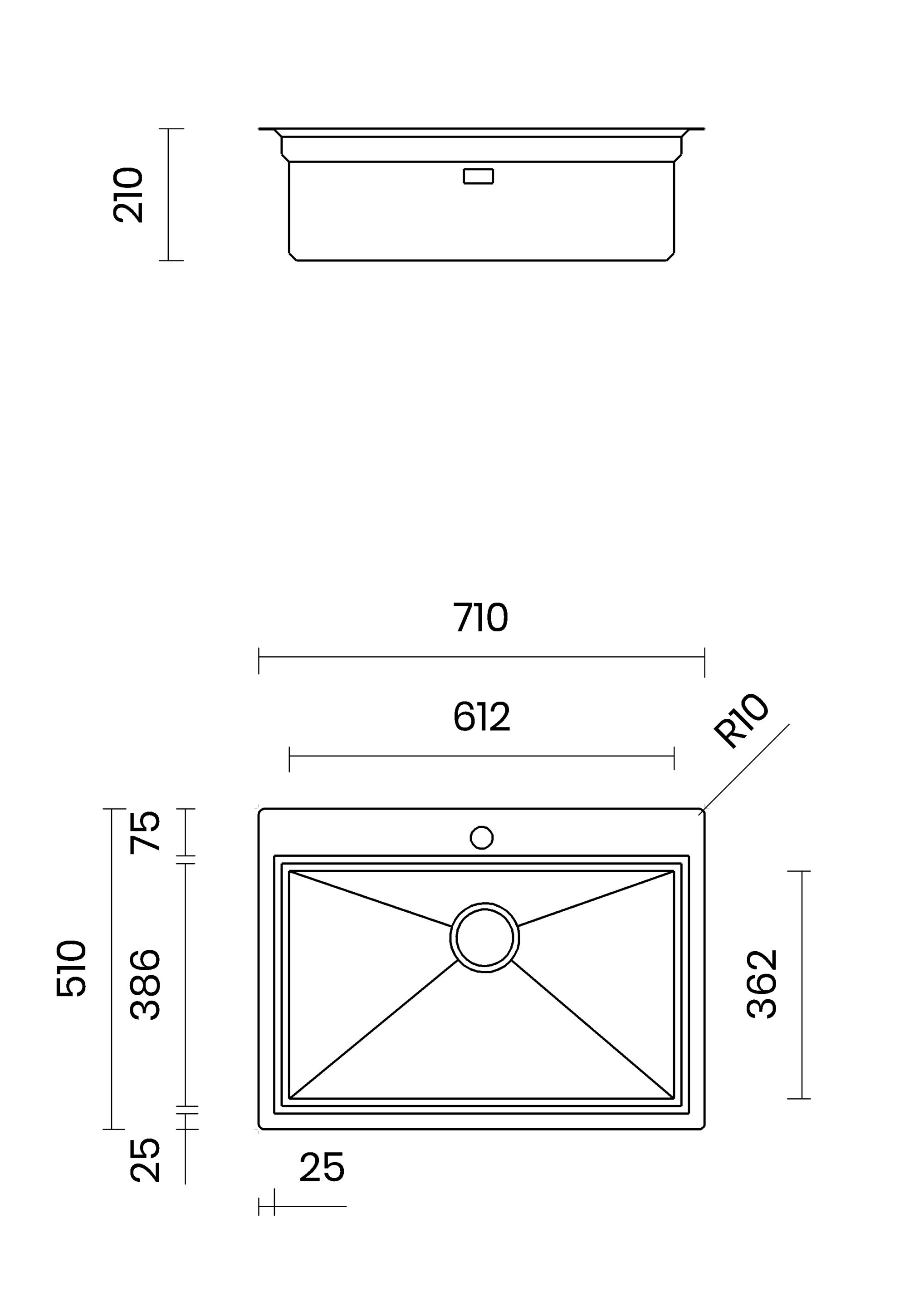 Раковина из нержавеющей стали TASCA Harmony Workstation ARCH-00050860 - Вид №9