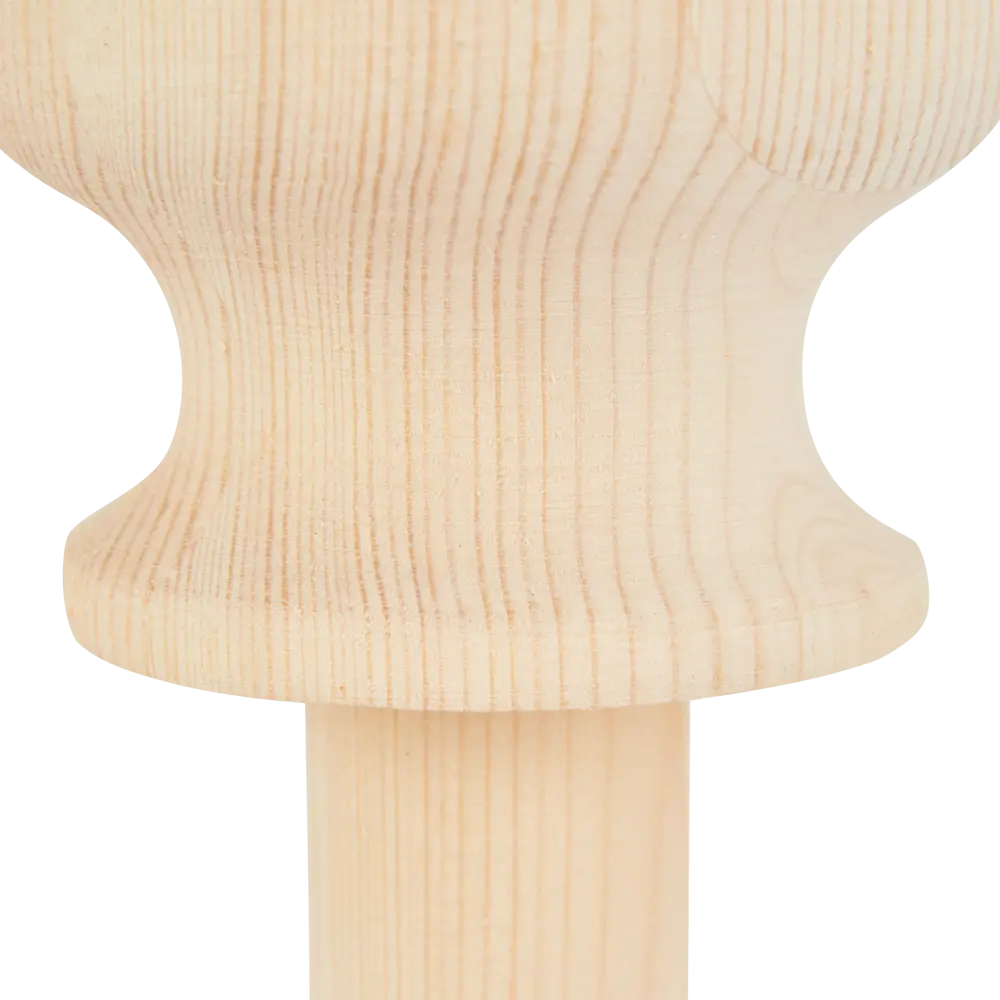 Santreyd: Декоративный шар для столбов из сосны экстра-класса 83836127 Шар с ножкой STLM-1507225 - Вид №2