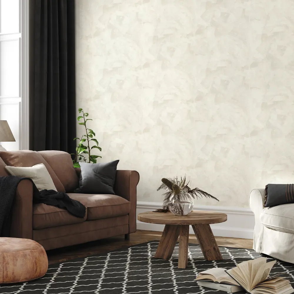 Обои флизелиновые Аспект Ру Титан белые 1.06 м 70348-11 STLM-2100693 - Вид №3