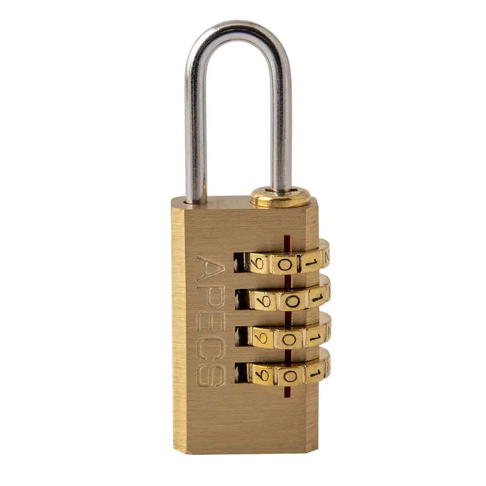 Замок кодовый Apecs PDB-40-21-CODE 21.3x9 мм латунь/сталь STLM-2159431 - Вид №1