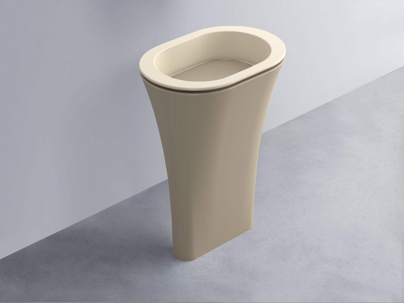 AMLA65-LN+AMPILO-AV+AMCOLO-AV Раковина Amedeo Ovale отдельностоящая cielo Enjoy + Amedeo Ceramica Cielo