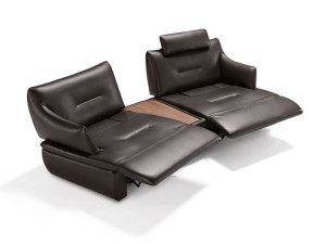 2-местный кожаный диван