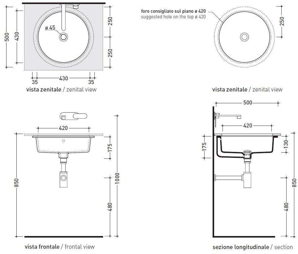 Ceramica Flaminia Twin  5057  - Вид №2