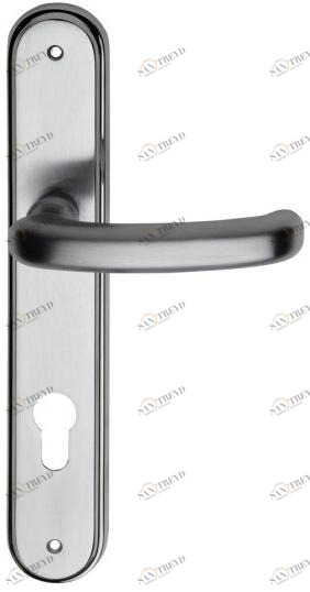 Pasini Ручка из латуни на пластине с накладкой  3270 