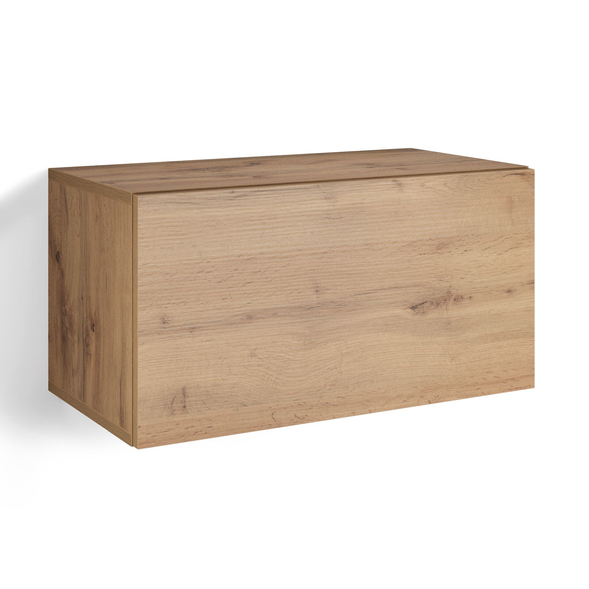 Горизонтальный навесной шкаф из меламинированного материала с дверным полотном Mobili Fiver Easy ARCH-00140422 - Вид №4