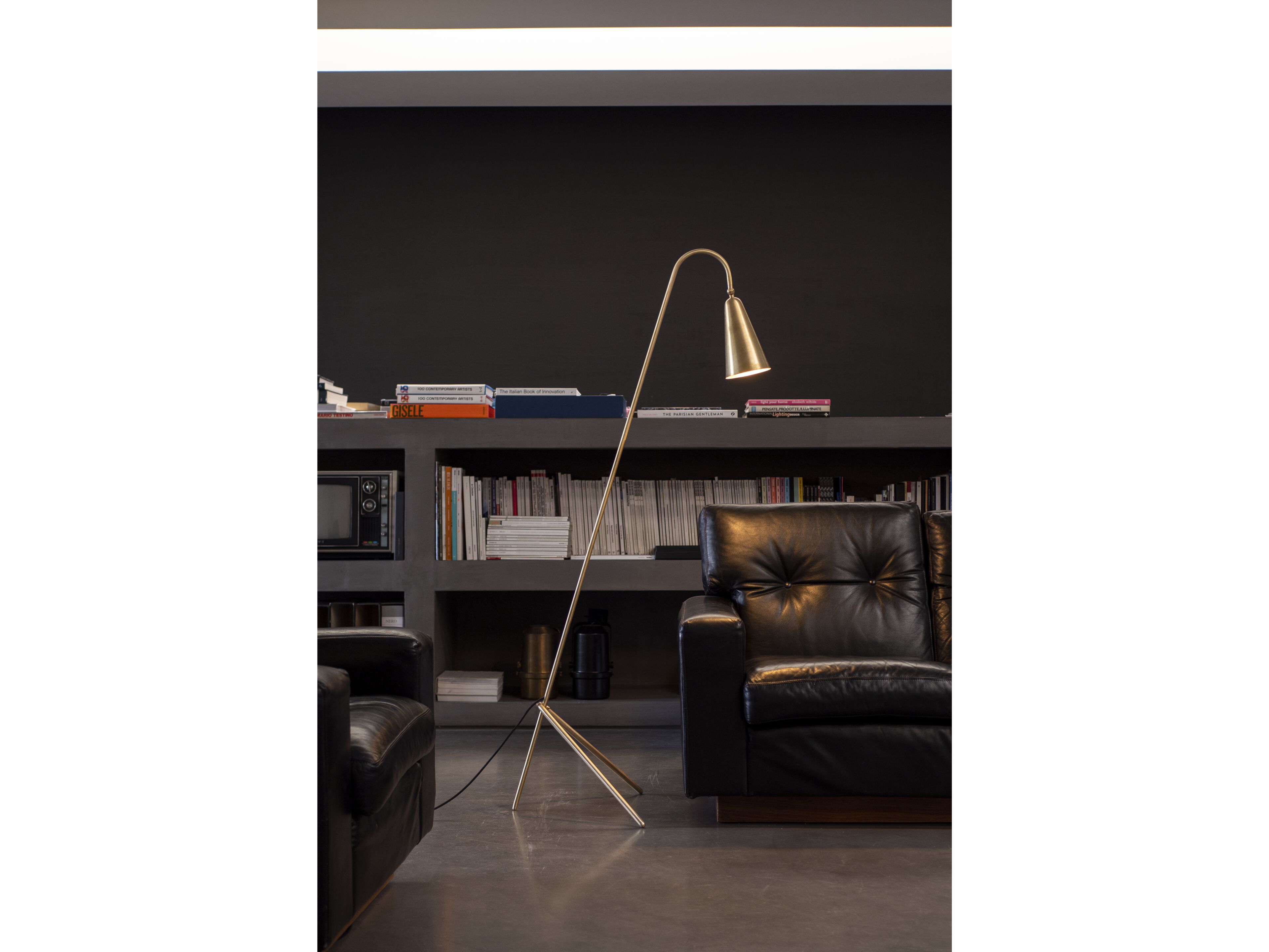 Латунь светодиодный торшер 247LAB RB ARCH-00099064