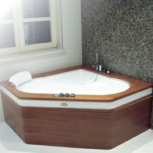 Ванна угловая с гидромассажем Aura Corner 140 9F43-515A