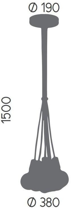 Aromas del Campo Подвесной светильник из металла  C1095  - Вид №2