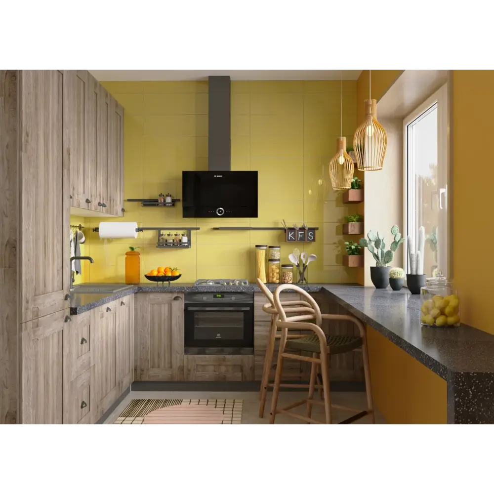 Фасад для кухонного шкафа Руза 59.7x76.5 см Delinia ID ЛДСП цвет коричневый STLM-2150506 - Вид №6