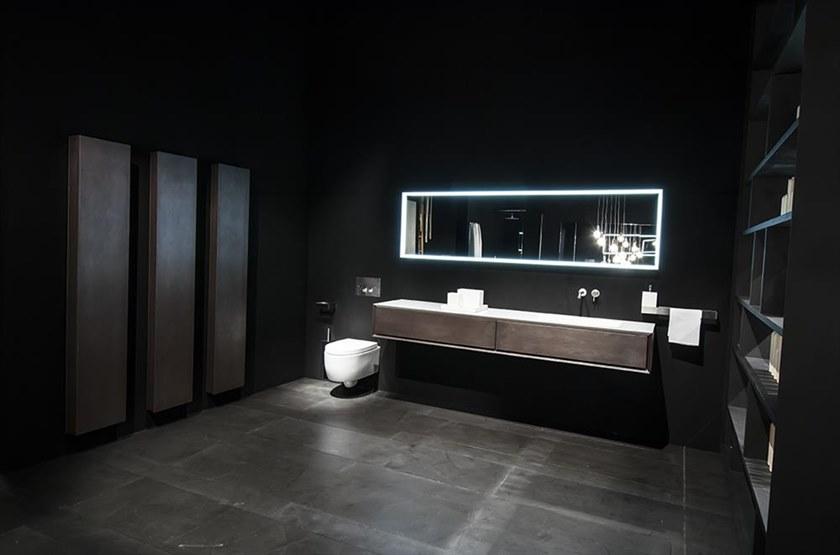 RIFRA Настенное зеркало для ванной в раме из кориана sun-id-1484444 - Вид №1