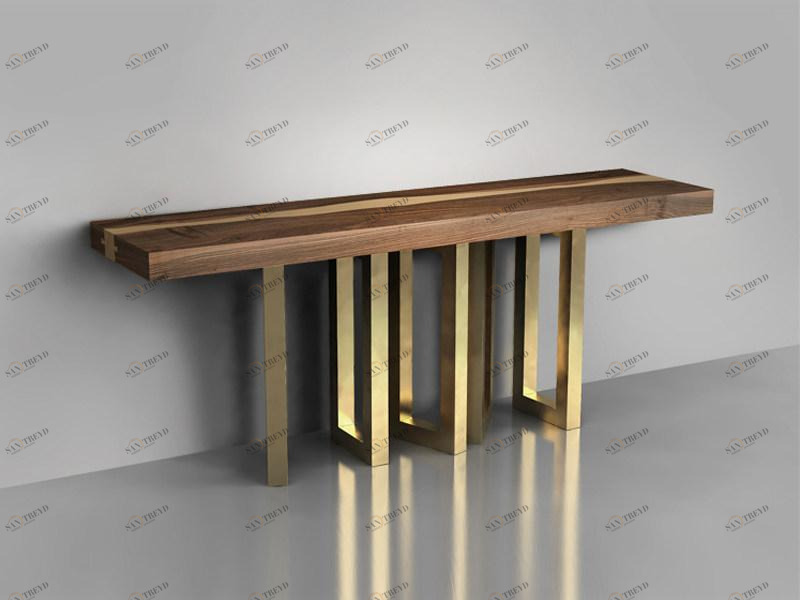 Il Pezzo Mancante Консольный стол из массива дерева Il pezzo 6 sun-id-1377946