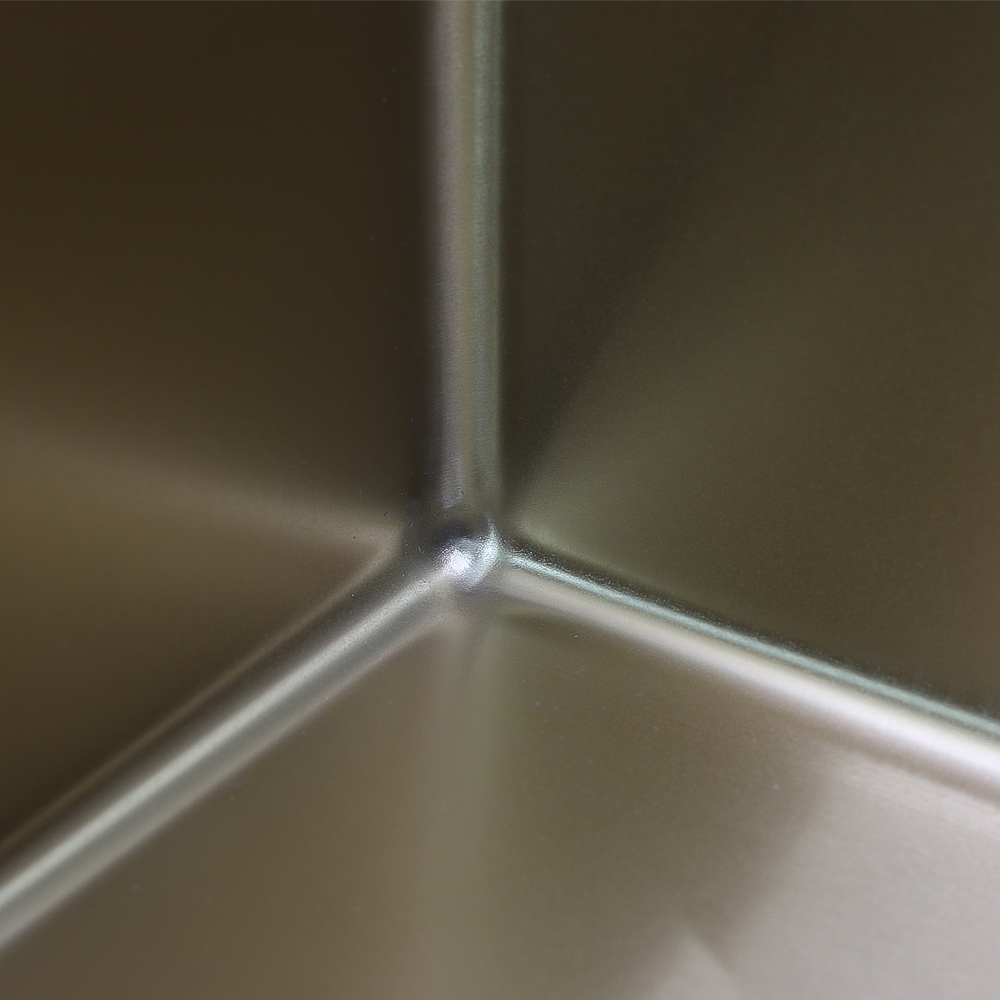 Мойка H6050G MELANA ProfLine 3,0/200 ЗОЛОТО врезная прямоугольная с коландером H6050G H6050G золото - Вид №9